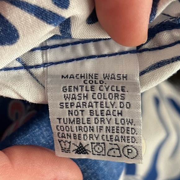 Men's Reyn Spooner Royal New York Mets Aloha Button-Down Shirt - Picture 11 of 12